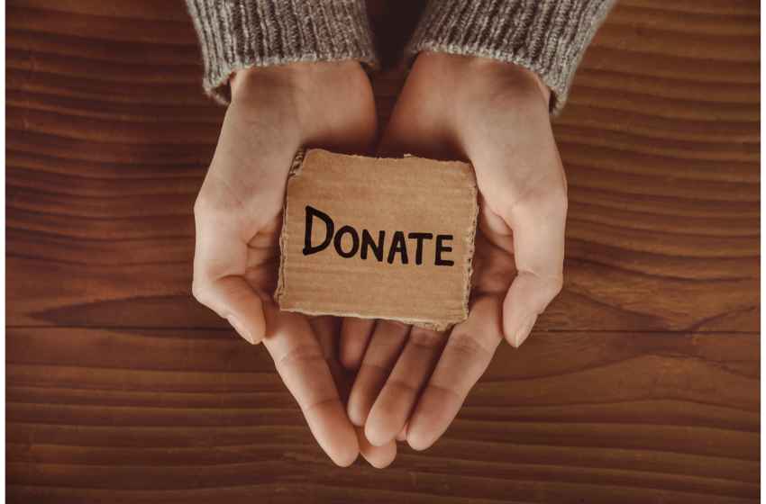 Sales giving is a great way of donating to charity